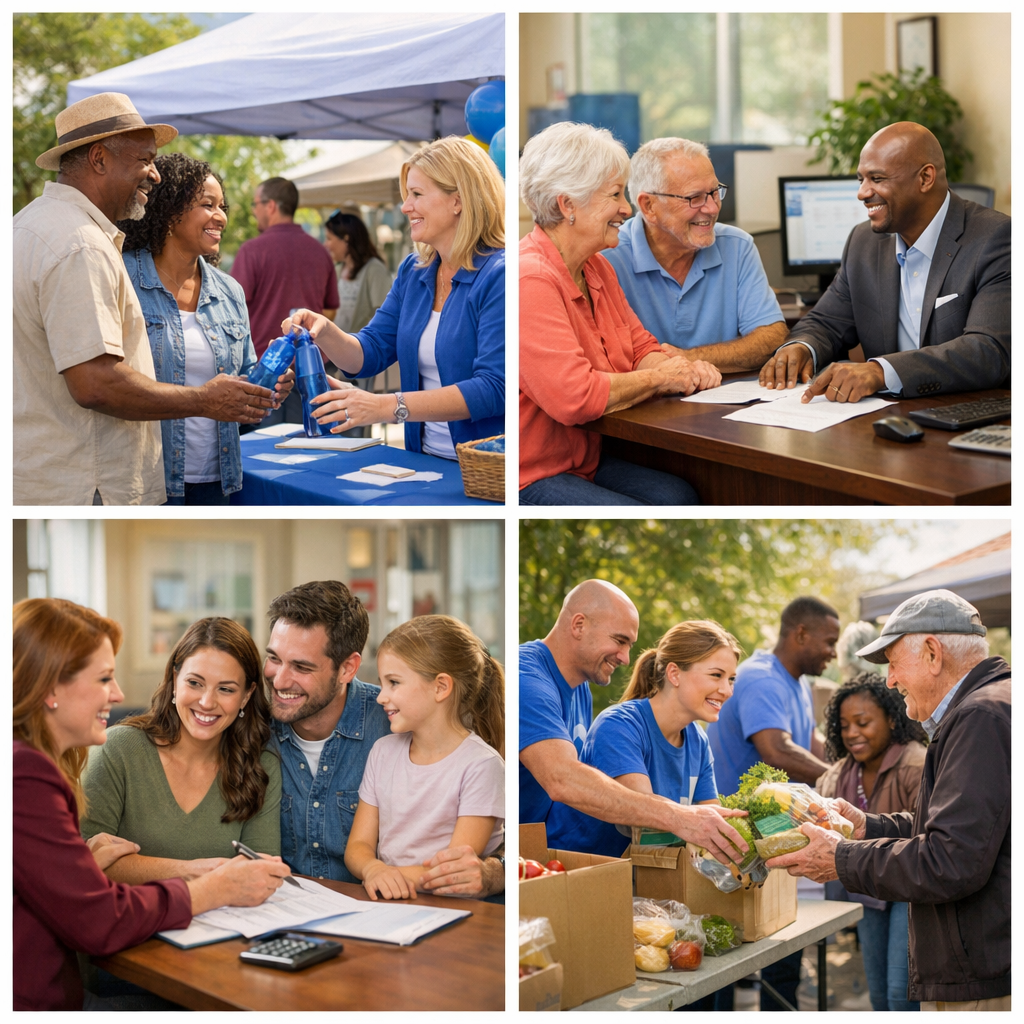 ABBA Credit Union members enjoying community support and personalized financial guidance