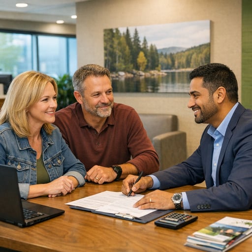 Member meeting with ABBA Credit Union loan officer for personalized financial guidance Member meeting with ABBA Credit Union loan officer for personalized financial guidance